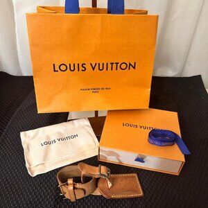 Louis Vuitton Gift Bag Bundle with  FREE Luggage Tag